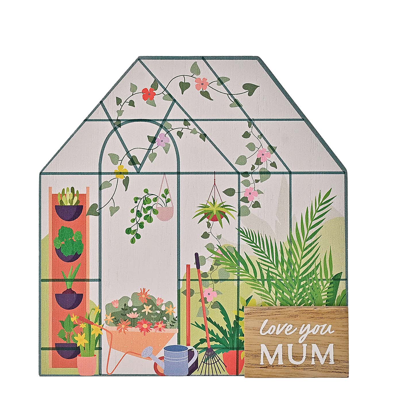 The Cottage Garden 'Mum' 3D Greenhouse Ornament