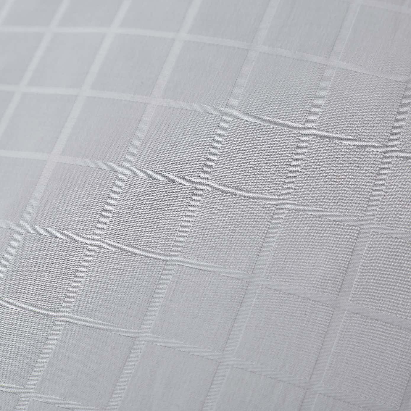 Hotel 200 Thread Count Check Duvet Cover & Pillowcase Set