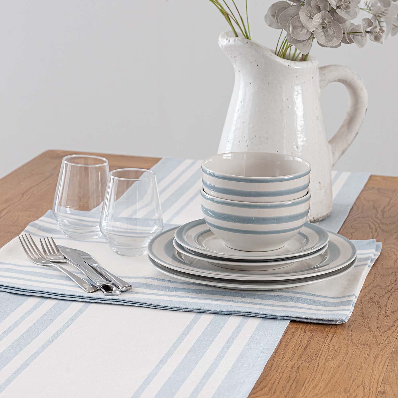 Pack of 2 Riviera Stripe Placemats