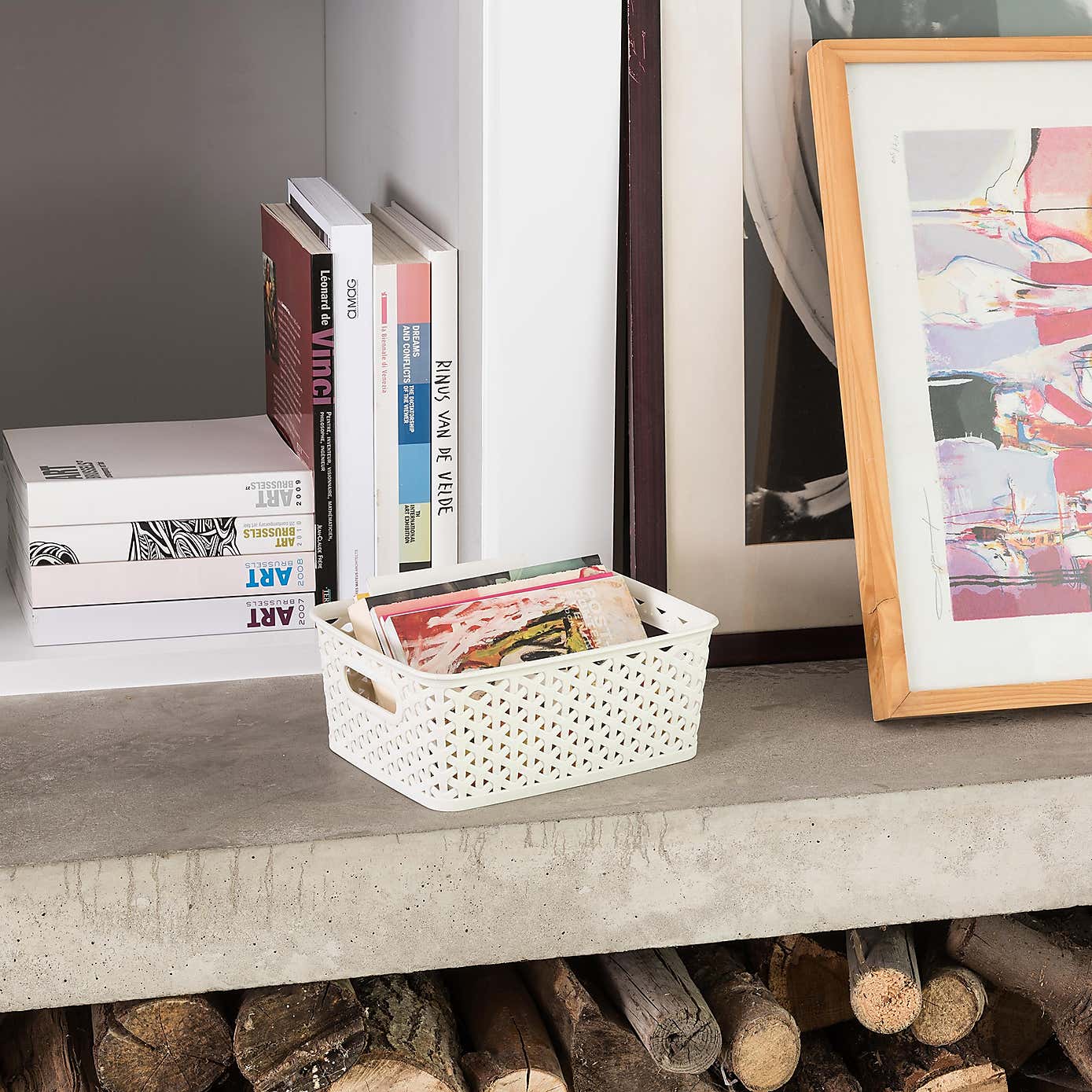 Curver Plastic Storage Basket