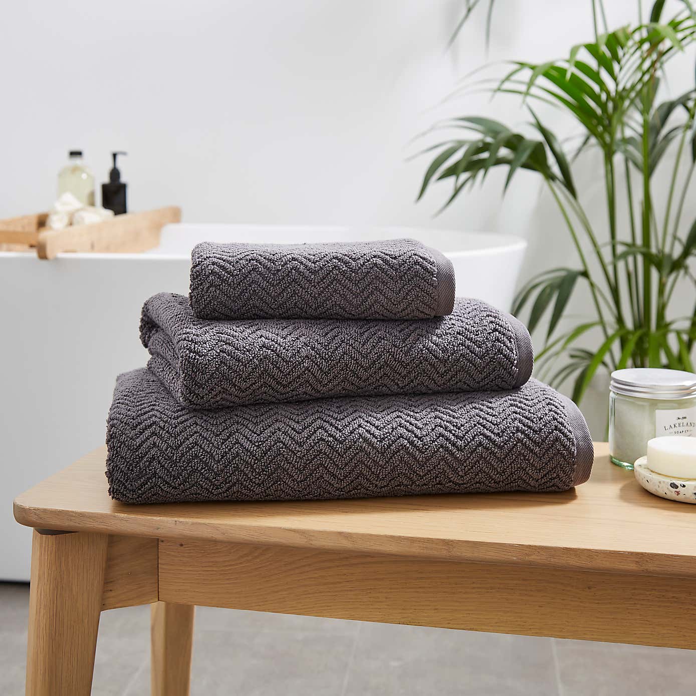 Cotton Zig Zag Towel