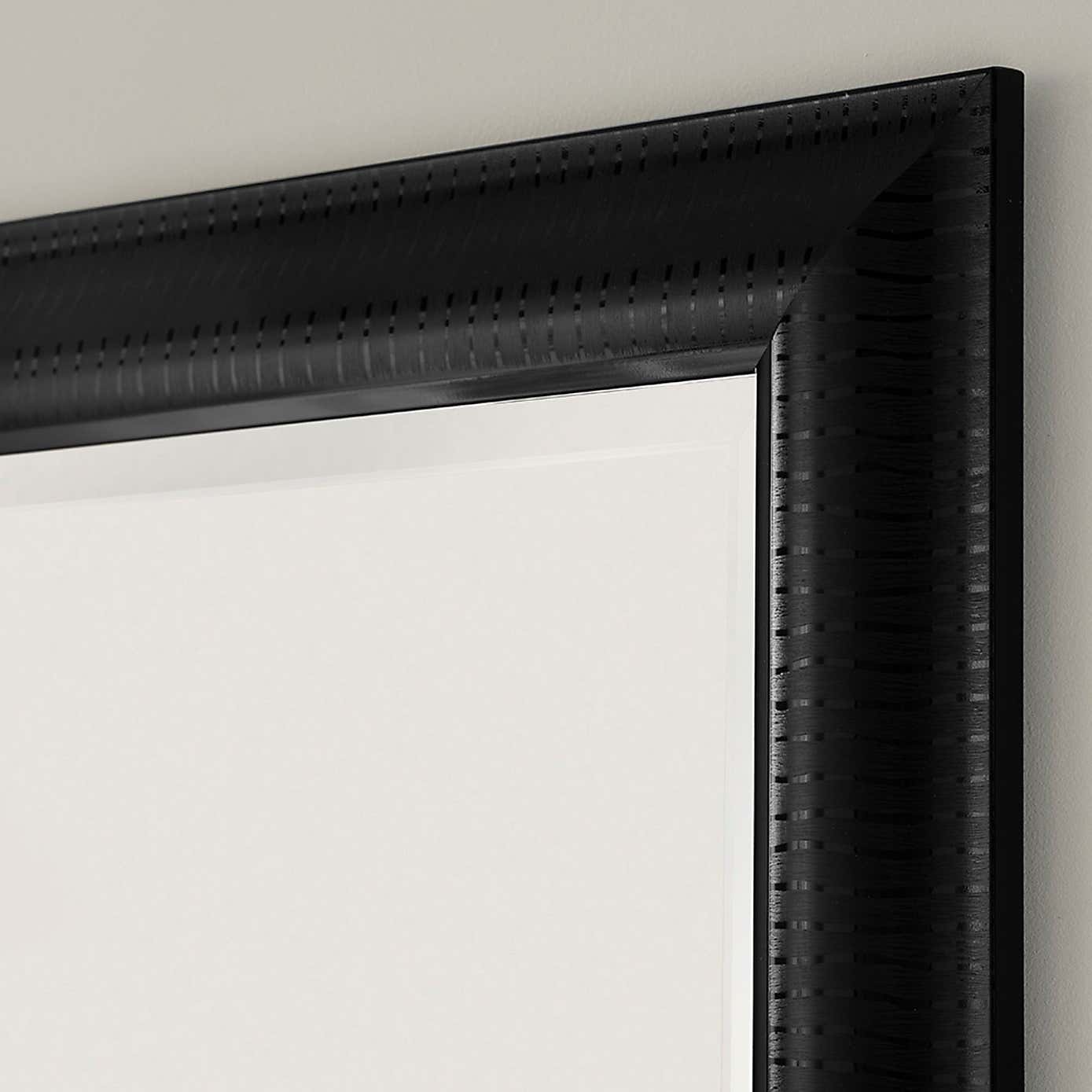Yearn Textured Rectangle Wall Mirror