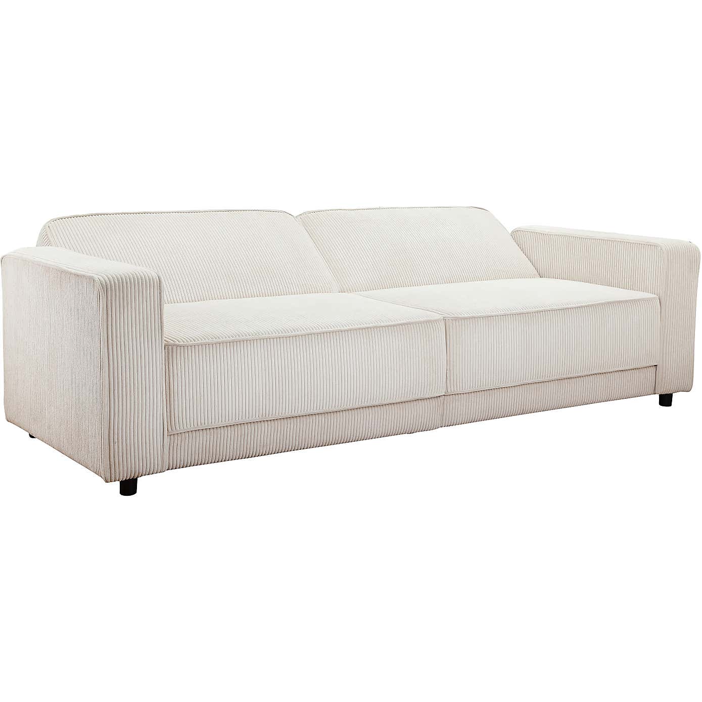 Allie Corduroy 3 Seater Sofa Bed