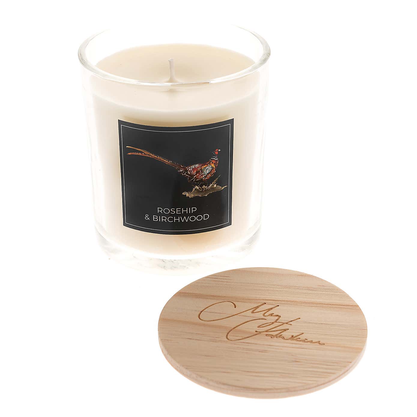 Meg Hawkins Rosehip & Birchwood Pheasant Candle