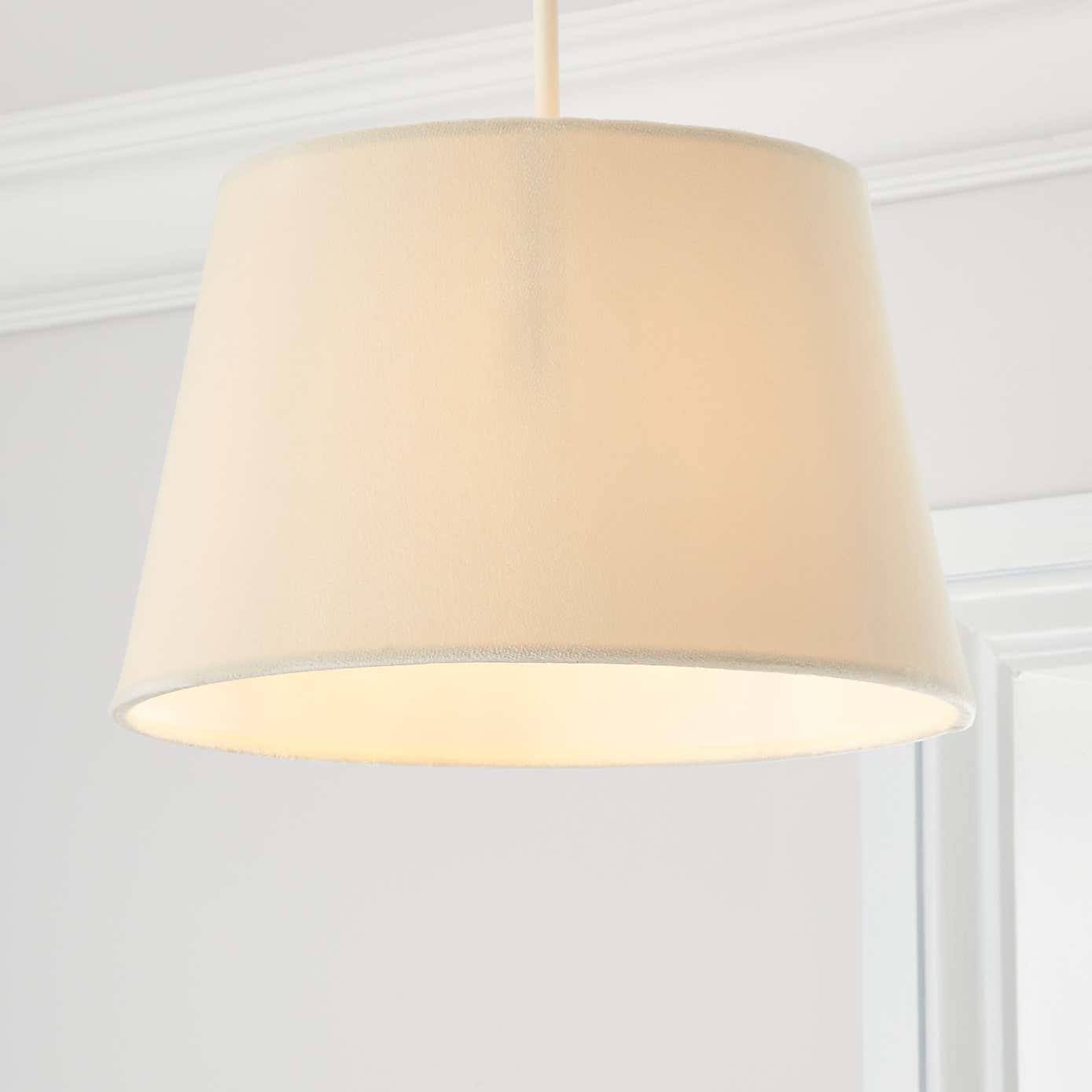 Clara Velvet Tapered Lamp Shade