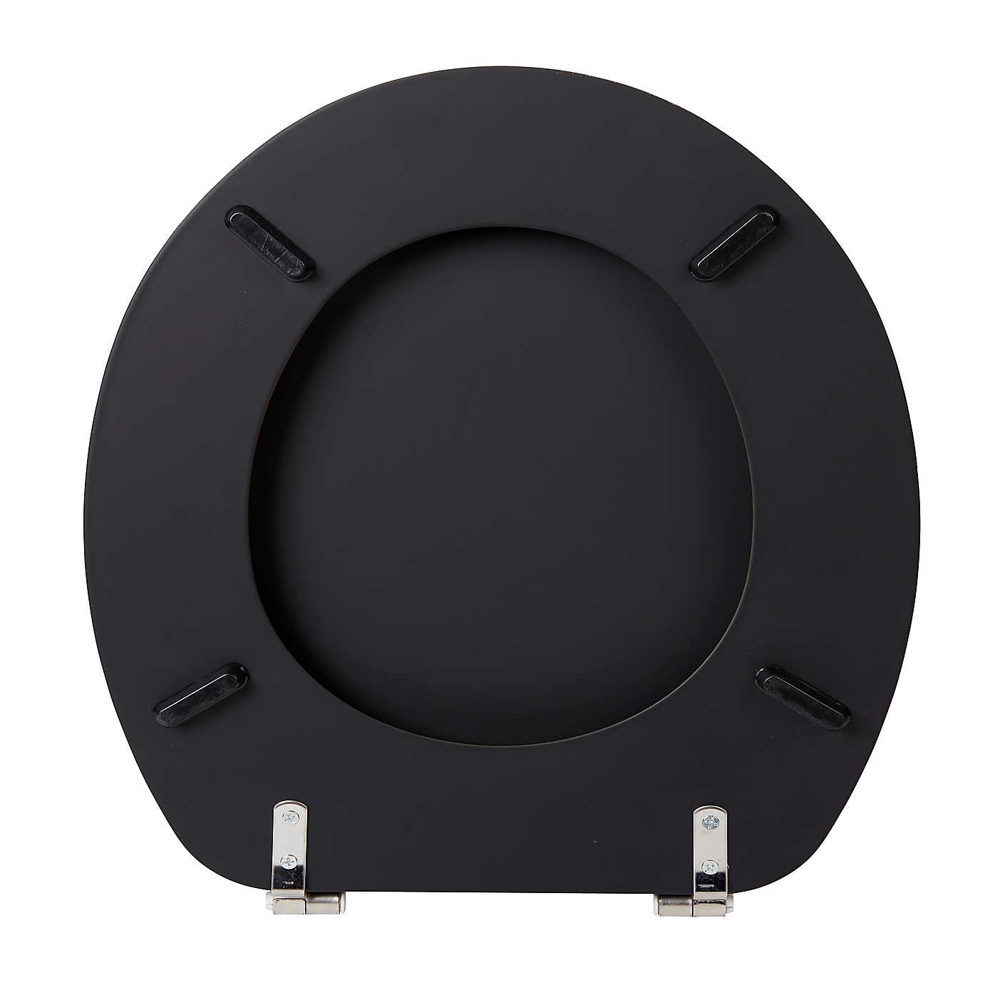 Black Soft Touch Toilet Seat