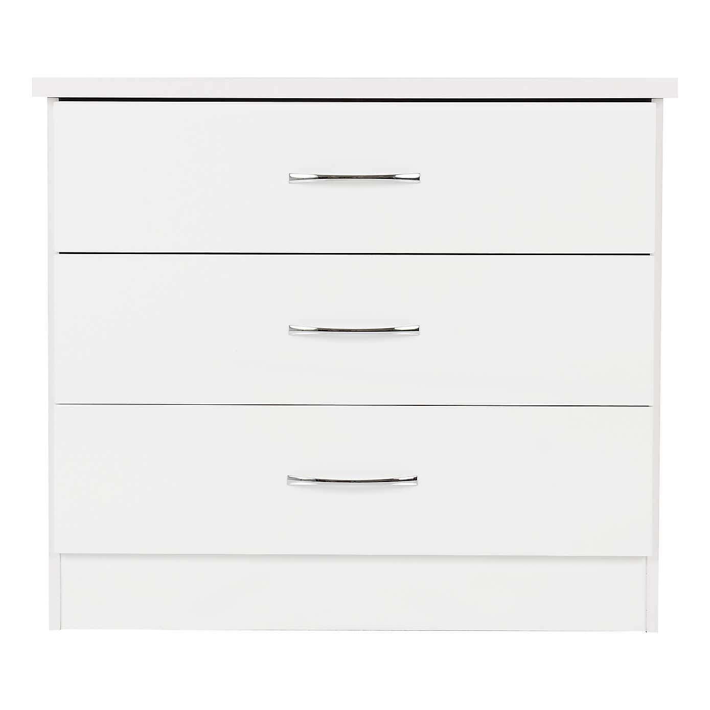 Nevada 3 Drawer Chest