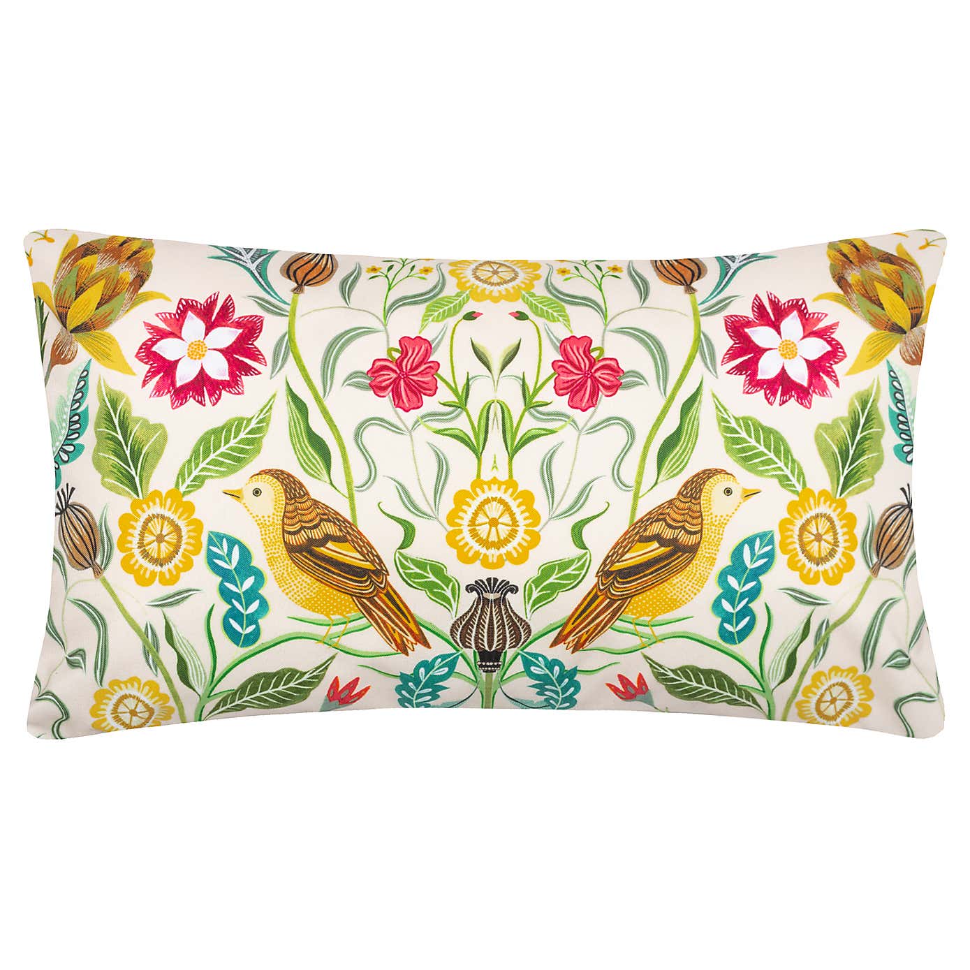 furn. Birds Outdoor Boudoir Cushion