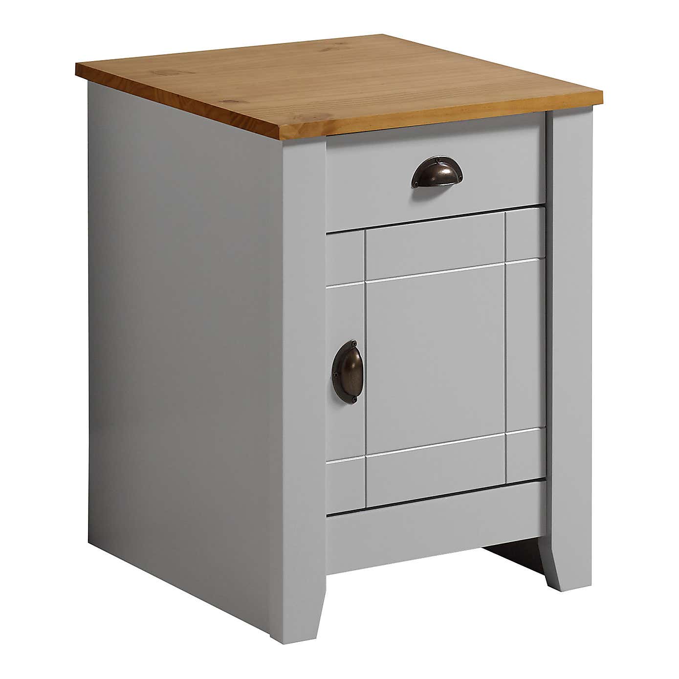 Ludlow 1 Drawer & 1 Door Bedside Table
