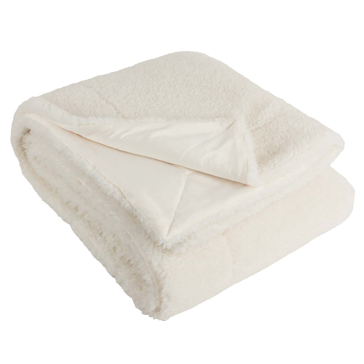 Olann Faux Fleece Throw