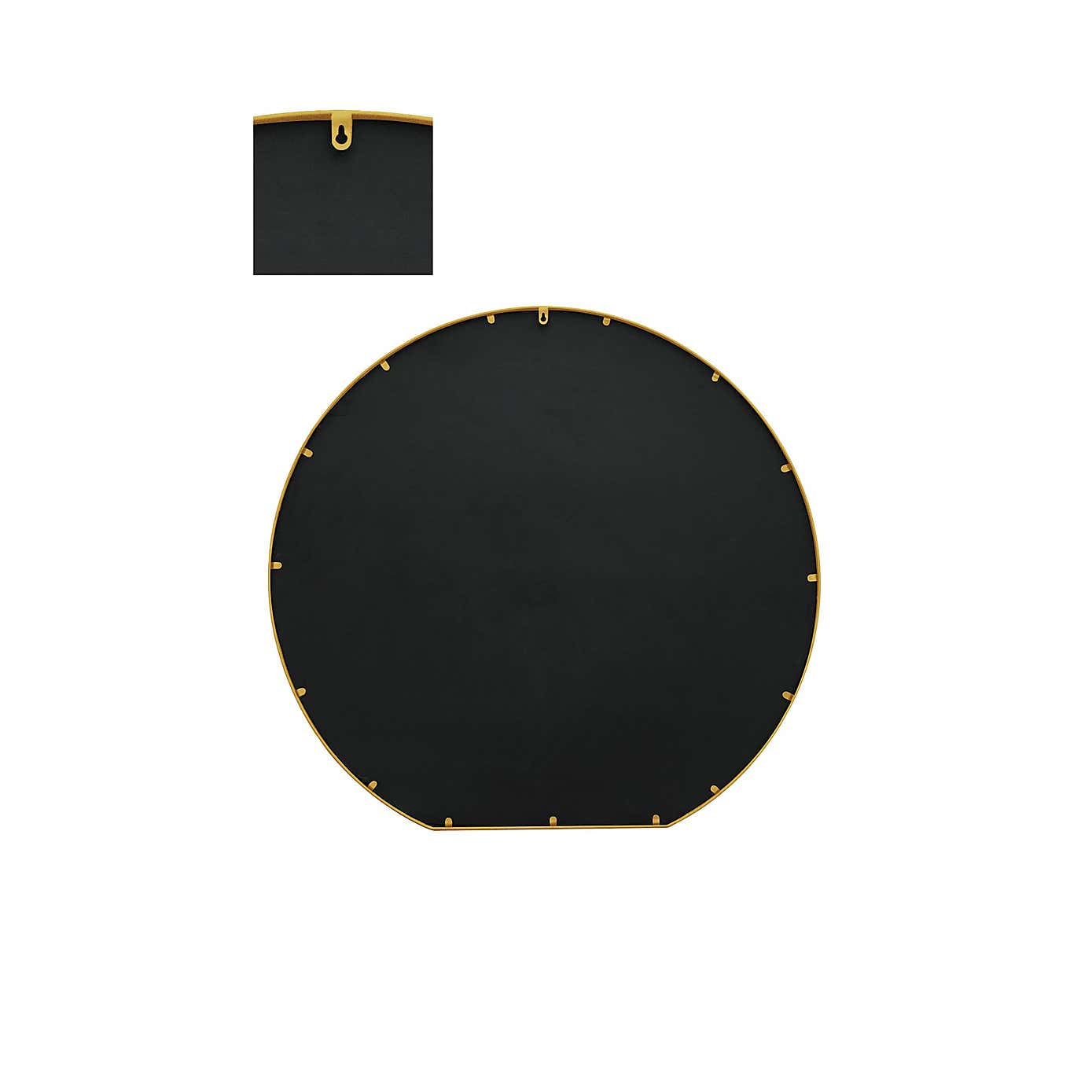 The Circulus Arched Over Mantle Mirror