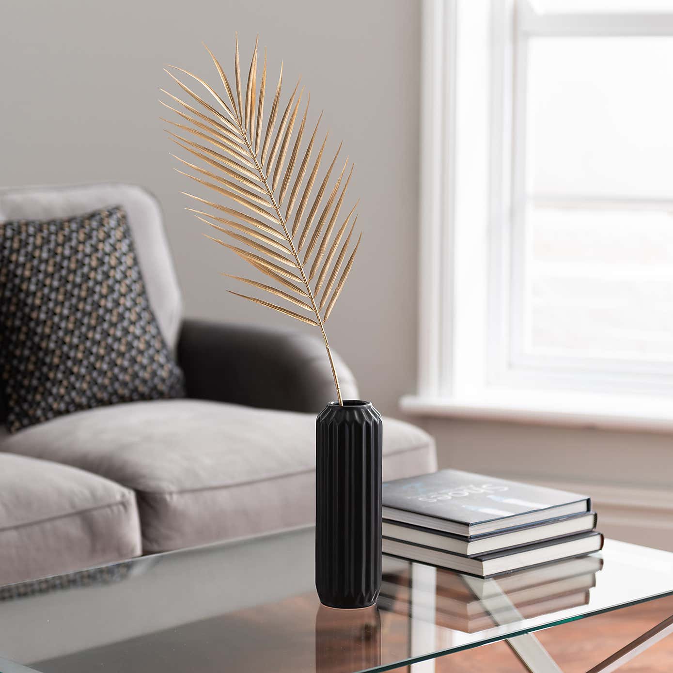 Artificial Gold Palm Stems