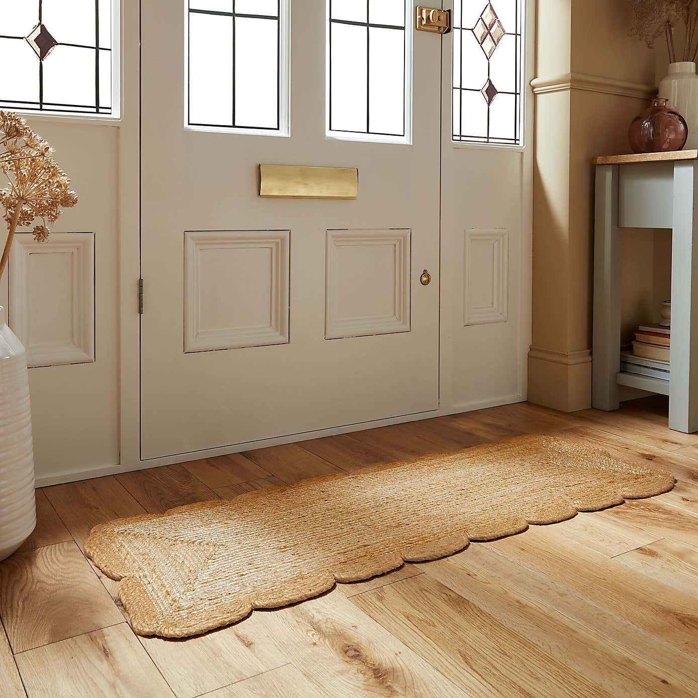 Churchgate Scallop Jute Doormat