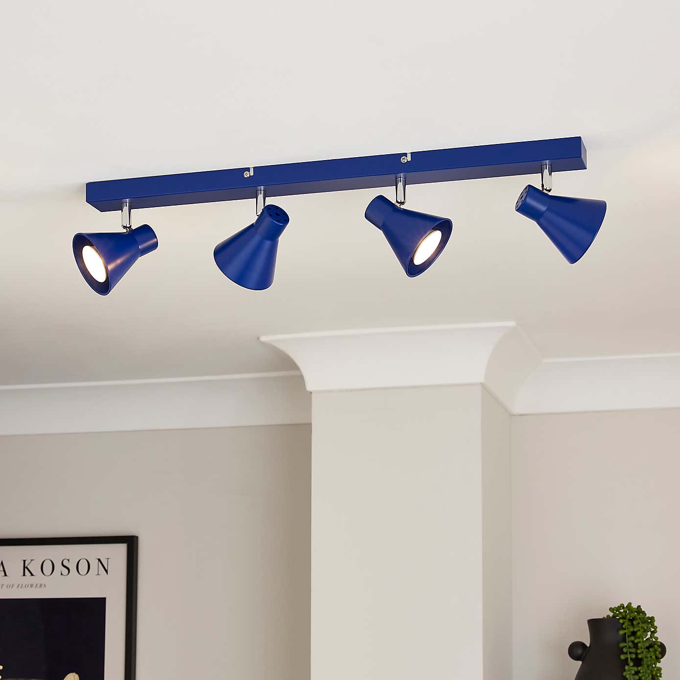 Elements Briggs 4 Light Adjustable Spotlight