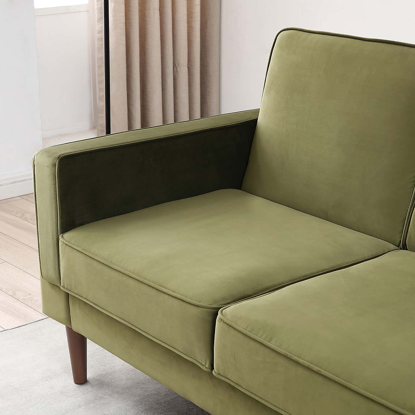 Brady Velvet Double Sofa Bed