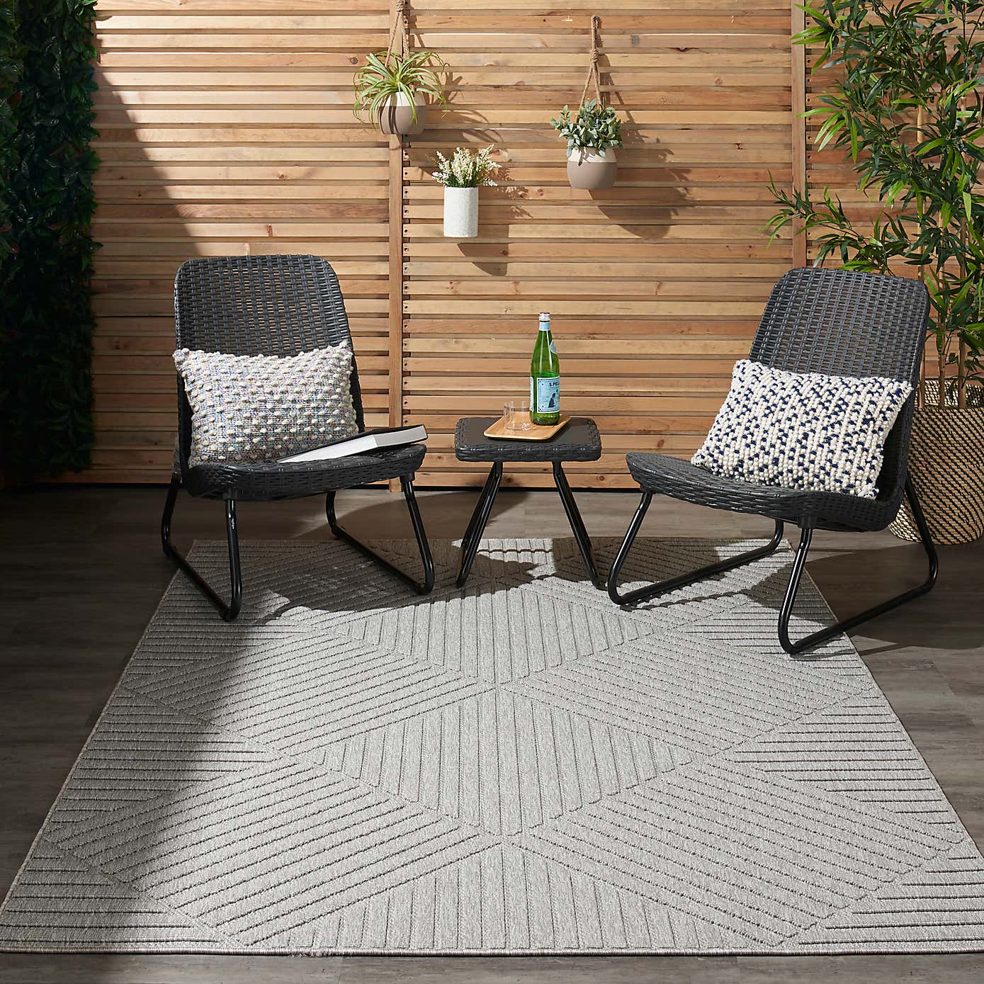 Cozumel Stripe Indoor Outdoor Rug