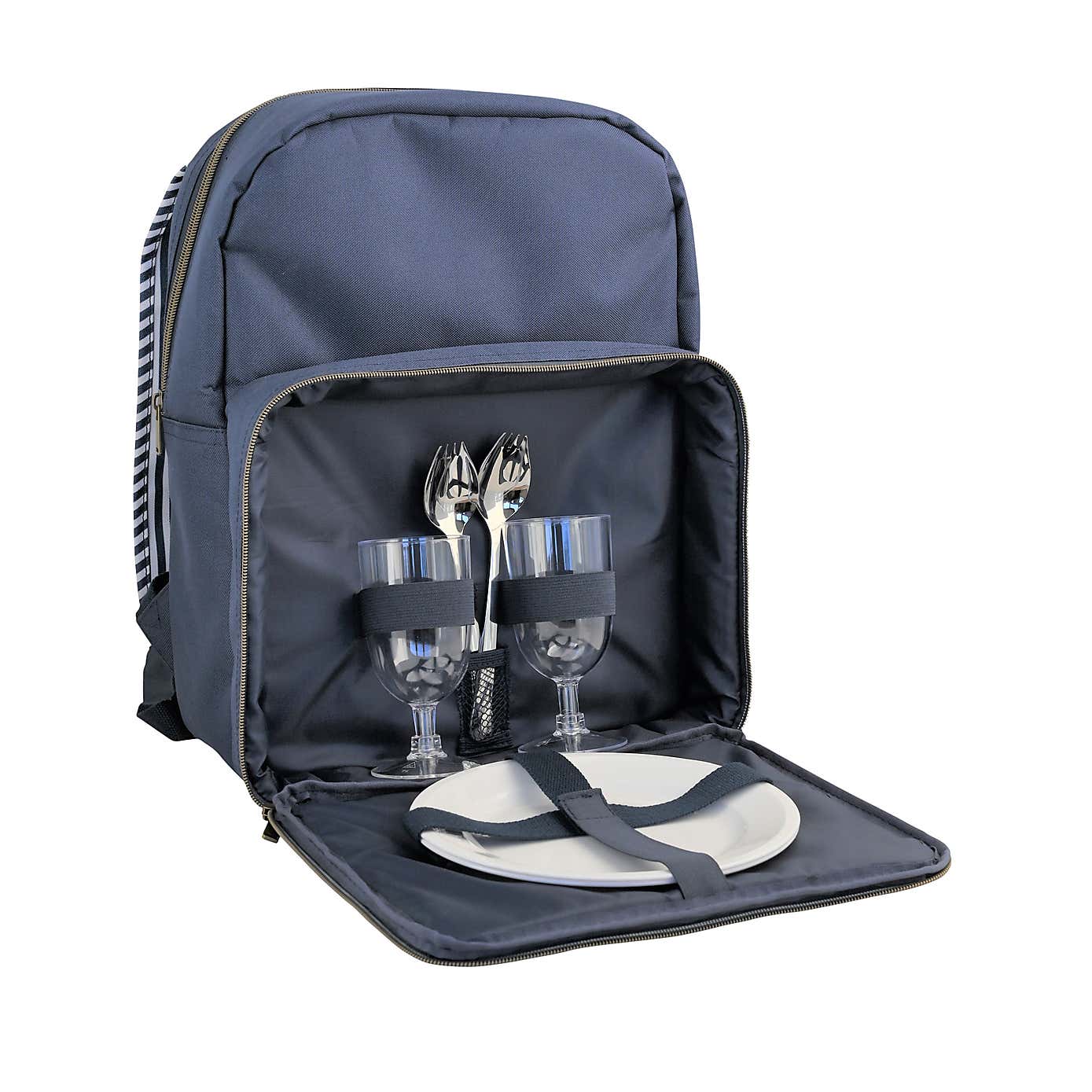 Three Rivers 2 Person Backpack with Picnicware