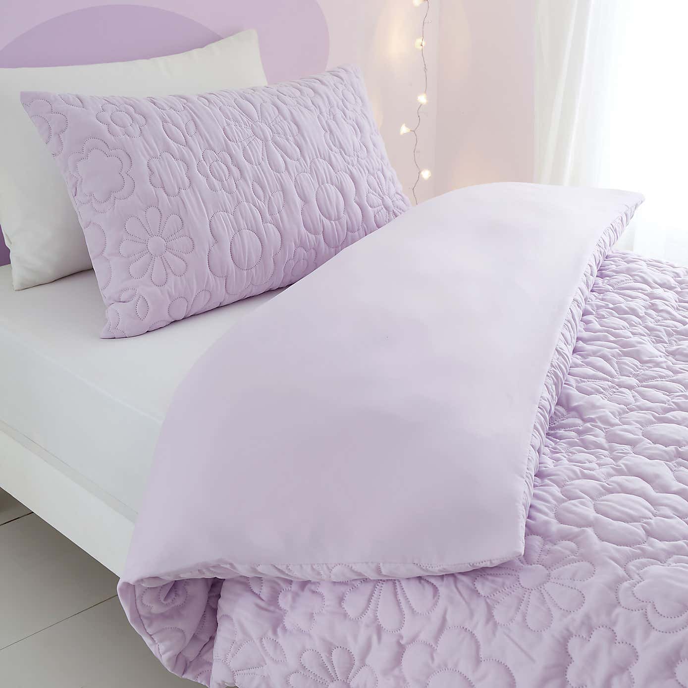 Pinsonic Floral Duvet Cover & Pillowcase Set
