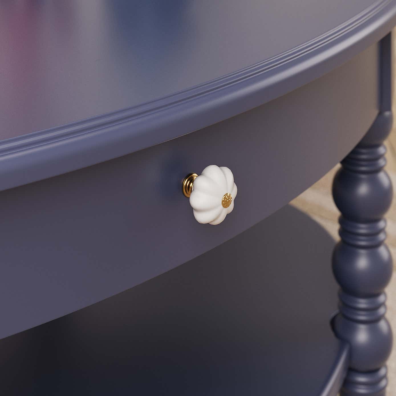 Pippin Coffee Table, Navy