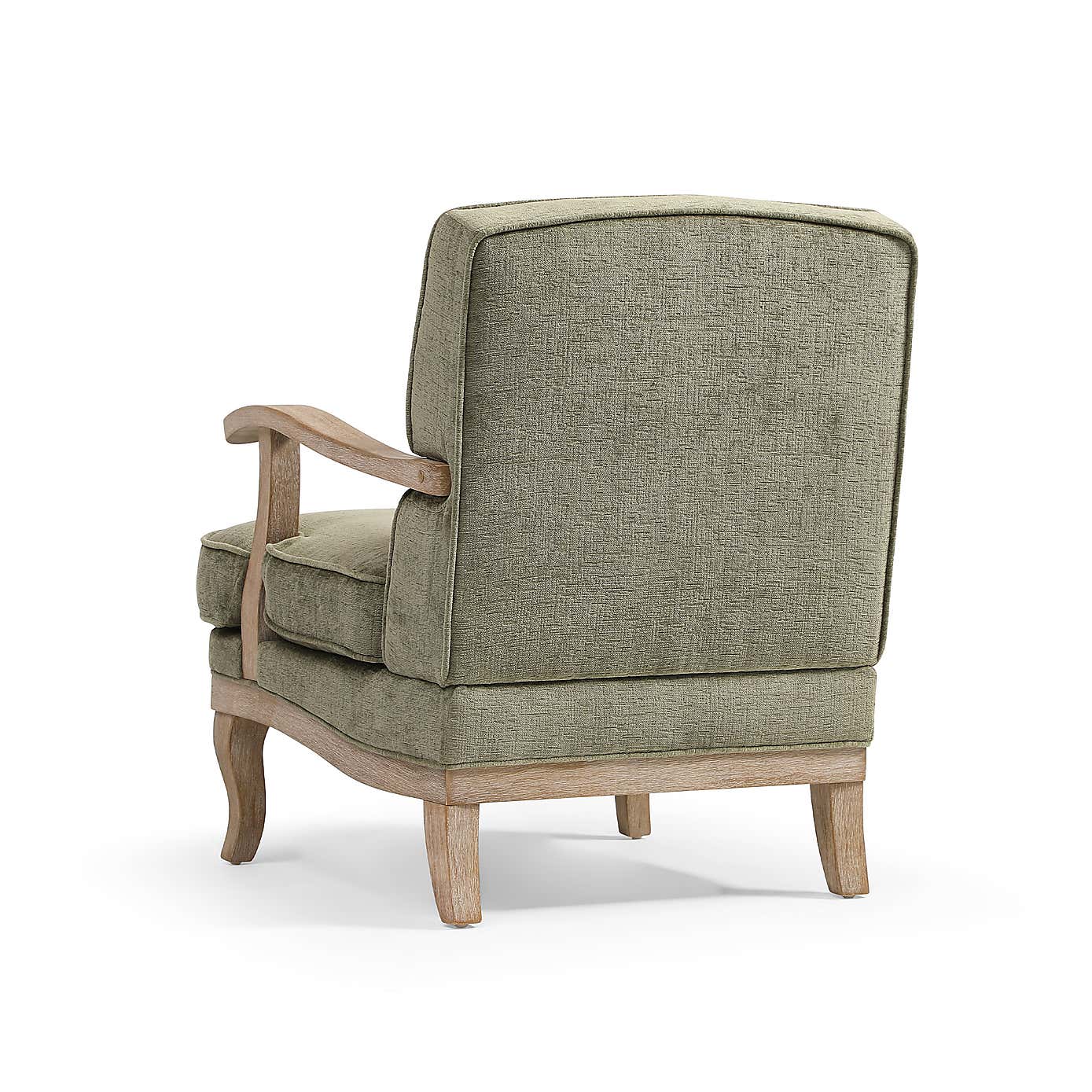 Esme Distressed Chenille Occasional Chair
