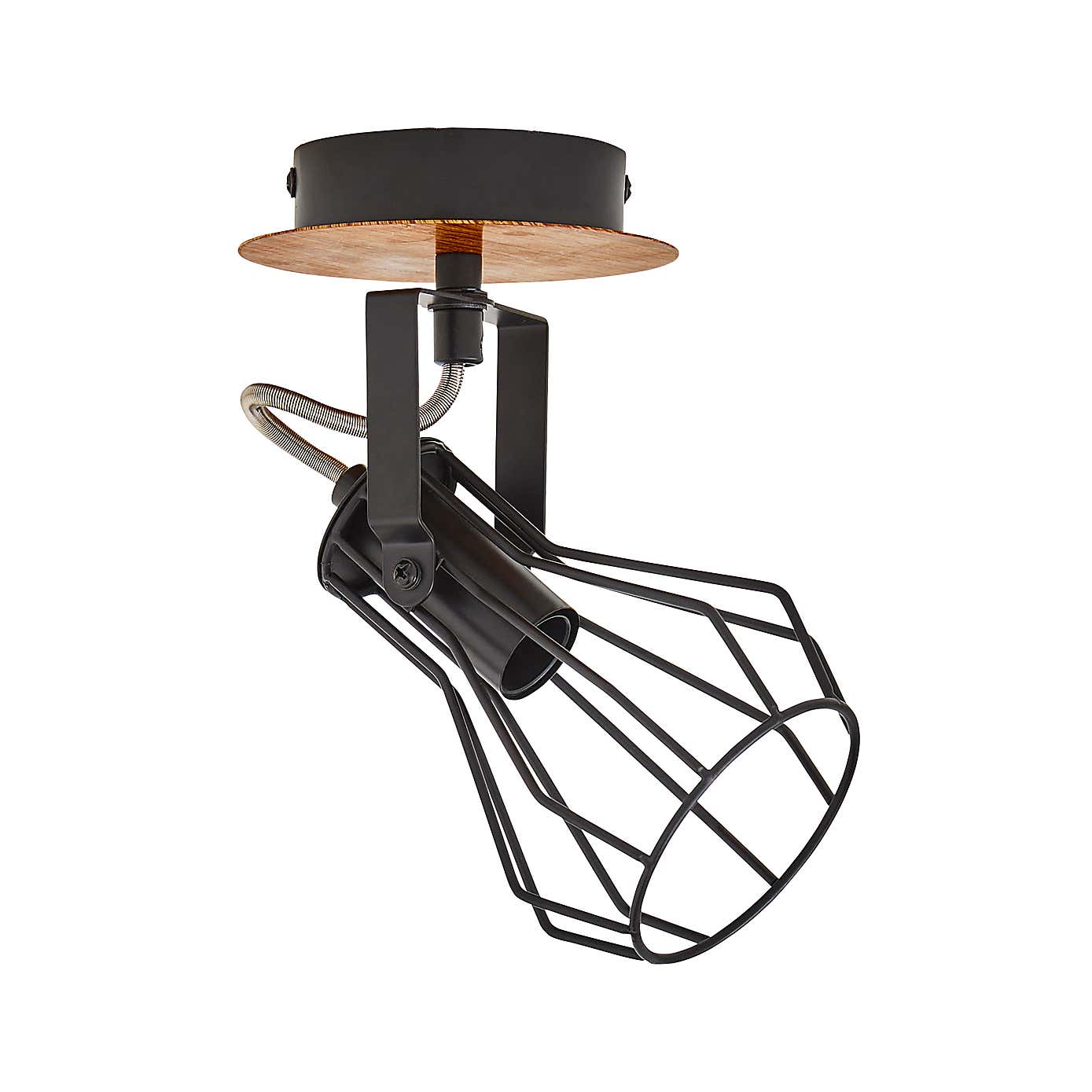 Fulton Industrial Dimmable Spotlight