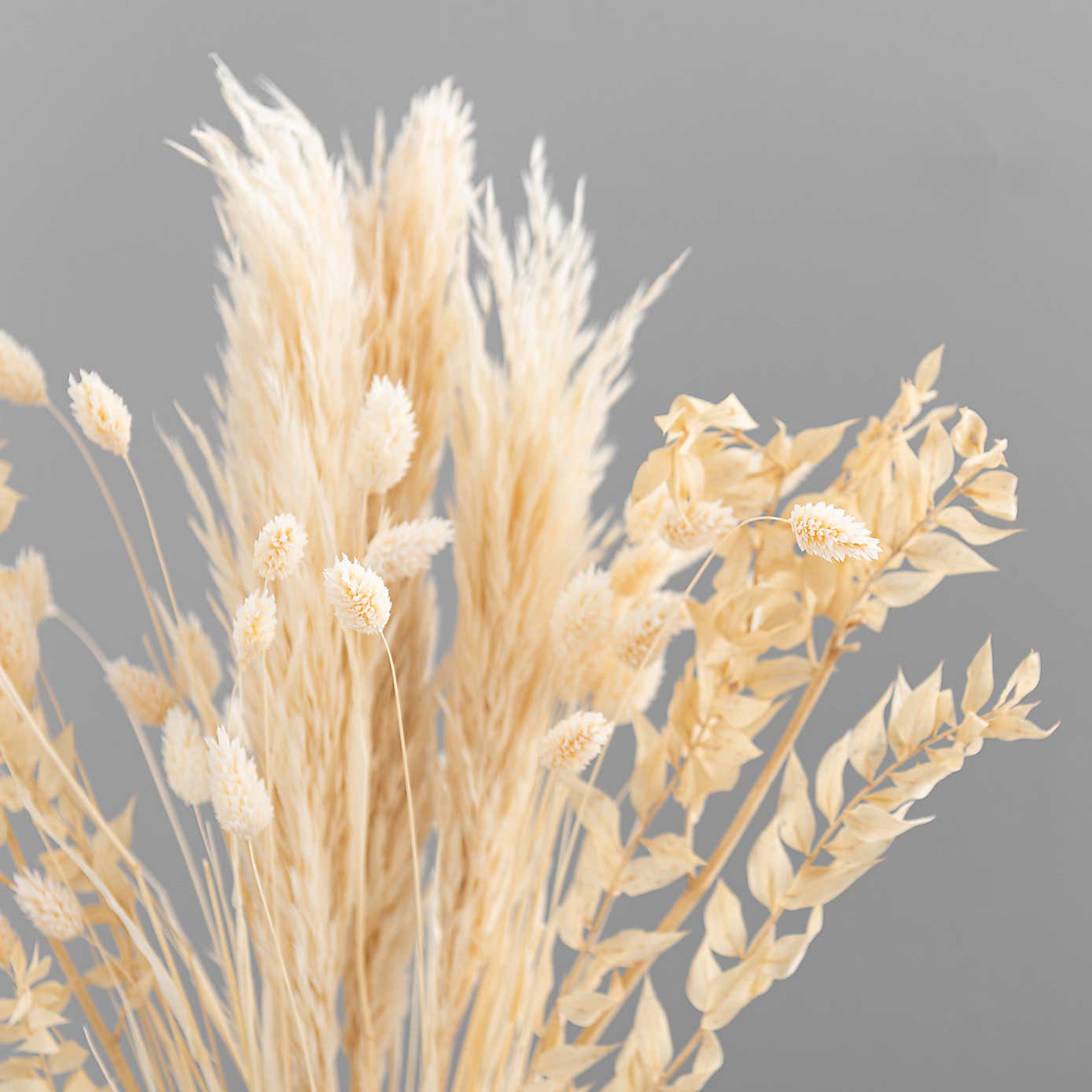 Dried Wheat and Grass Bouquet