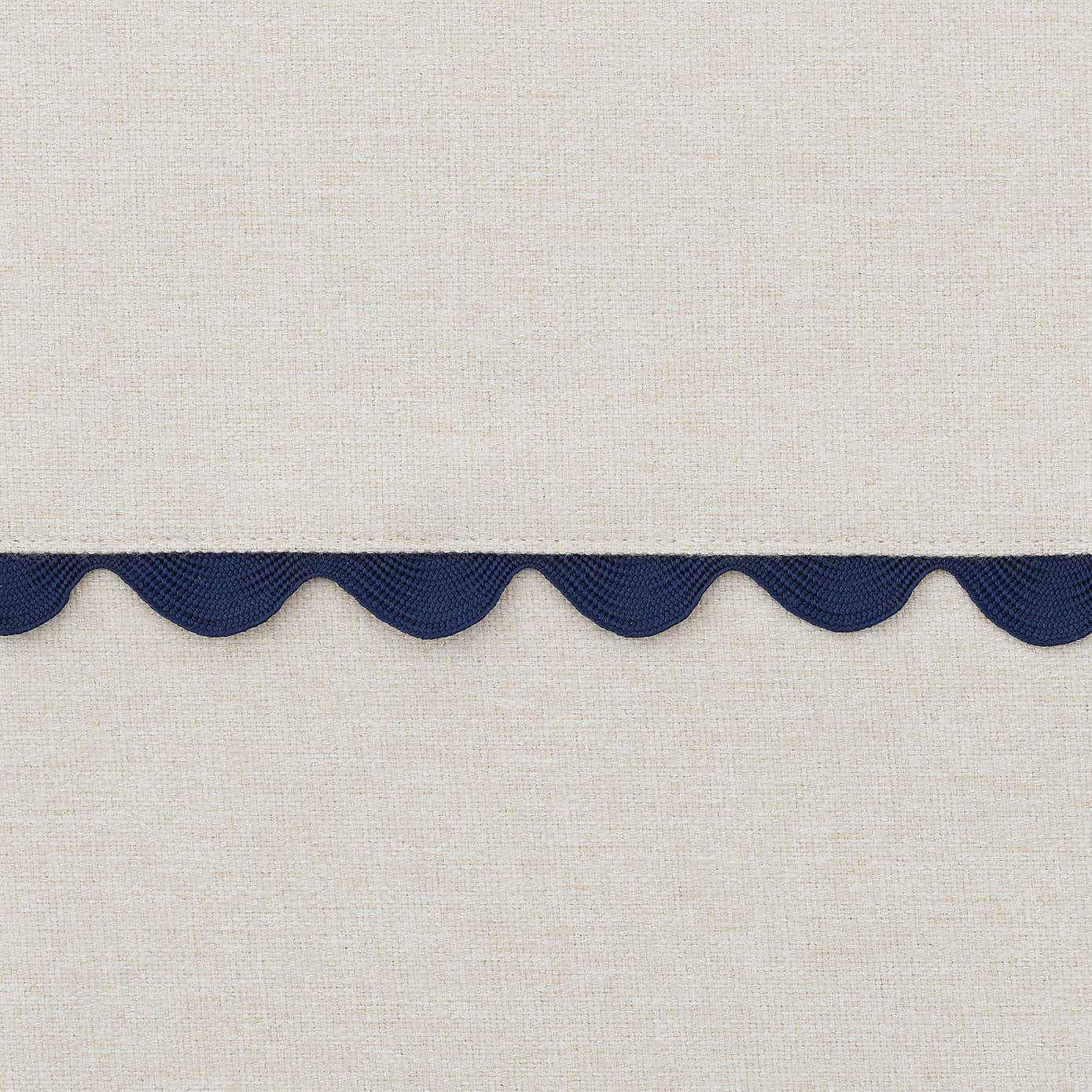 Luna Scallop Blackout Roman Blind