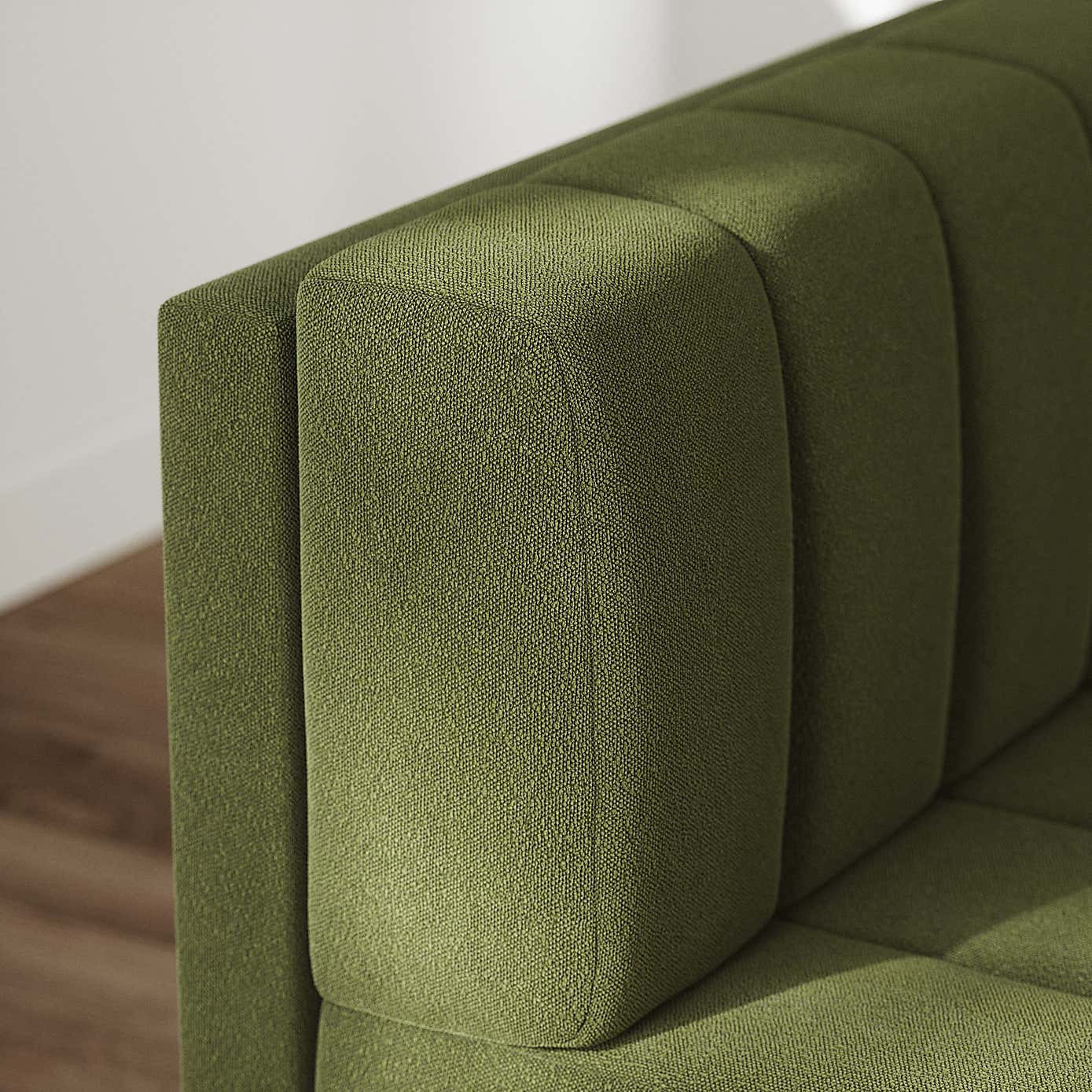 Amali Long Dining Bench, Boucle