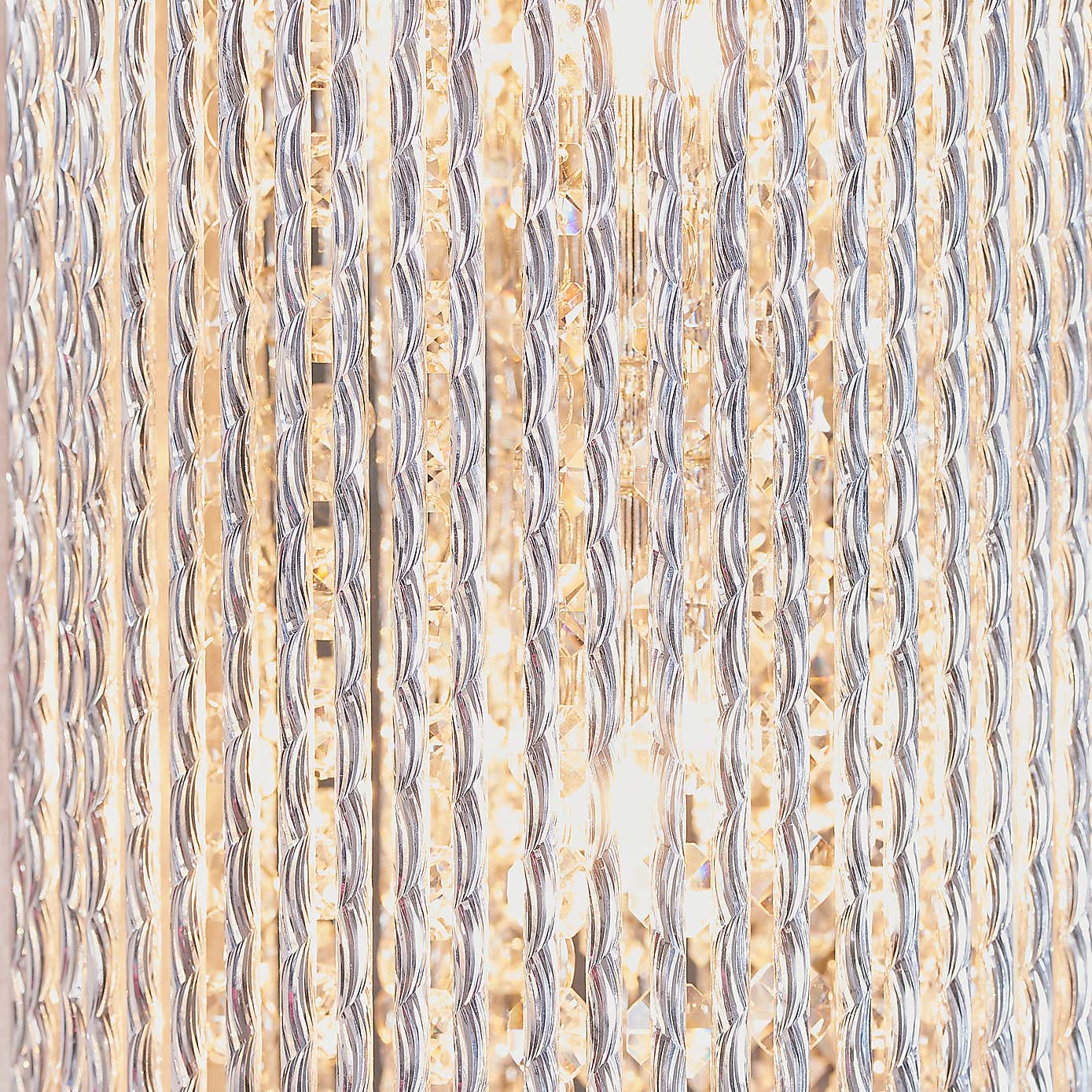 Vogue Galina Crystal Wall Light Chrome