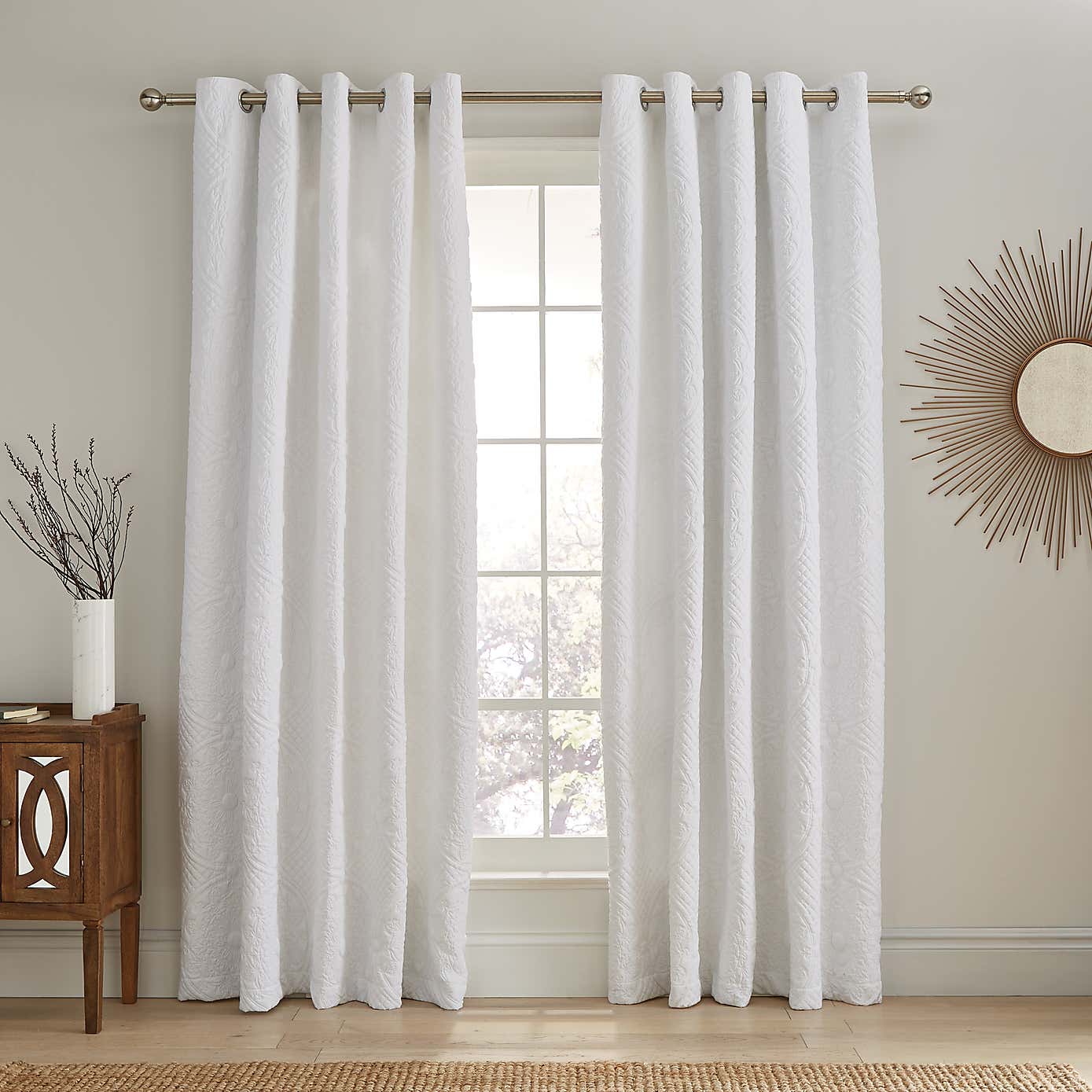 Mandalay Blackout Eyelet Curtains