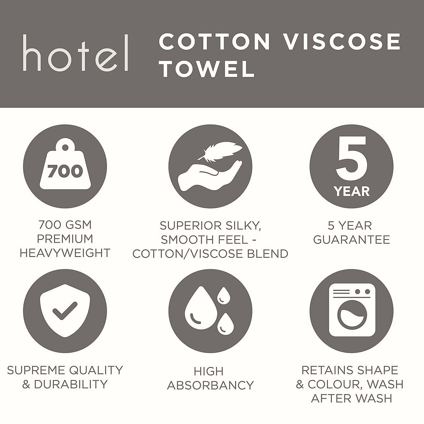 Hotel Cotton Viscose Towel