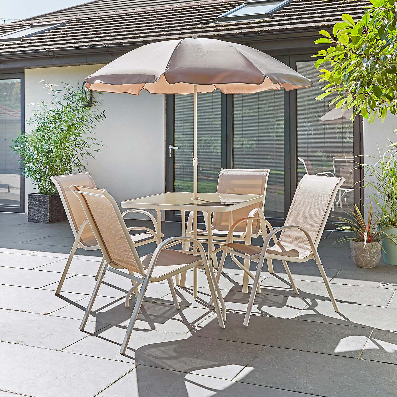 6 Piece Garden Dining Set