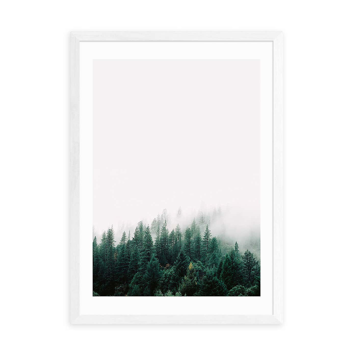 East End Prints Forest Mist Print