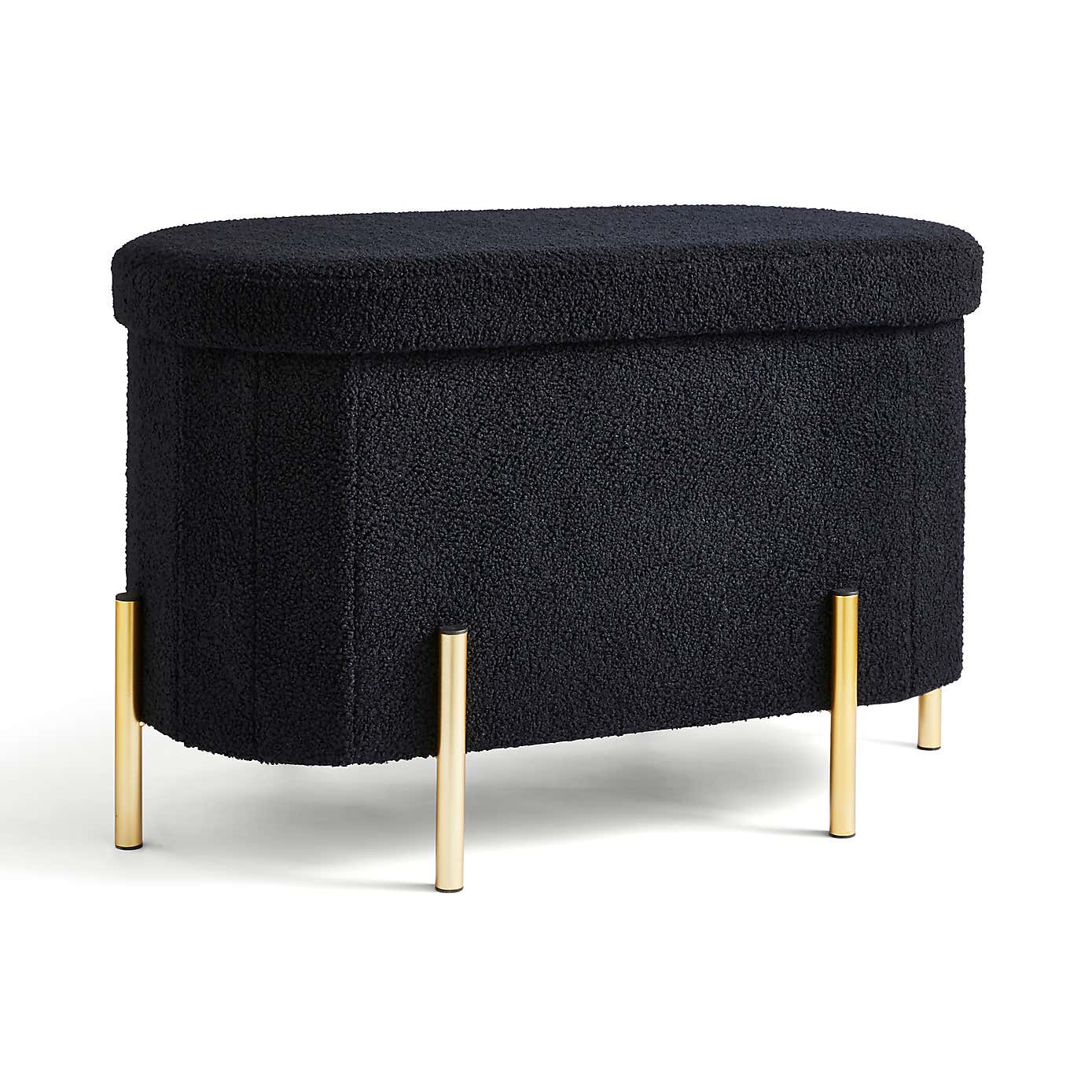 Boucle Lozenge Ottoman