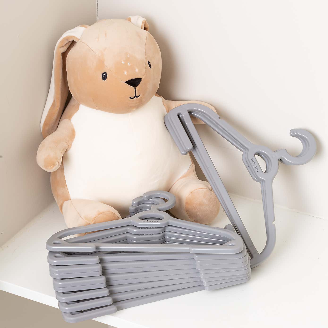 Pack of 12 Wham Junior Clothes Hangers