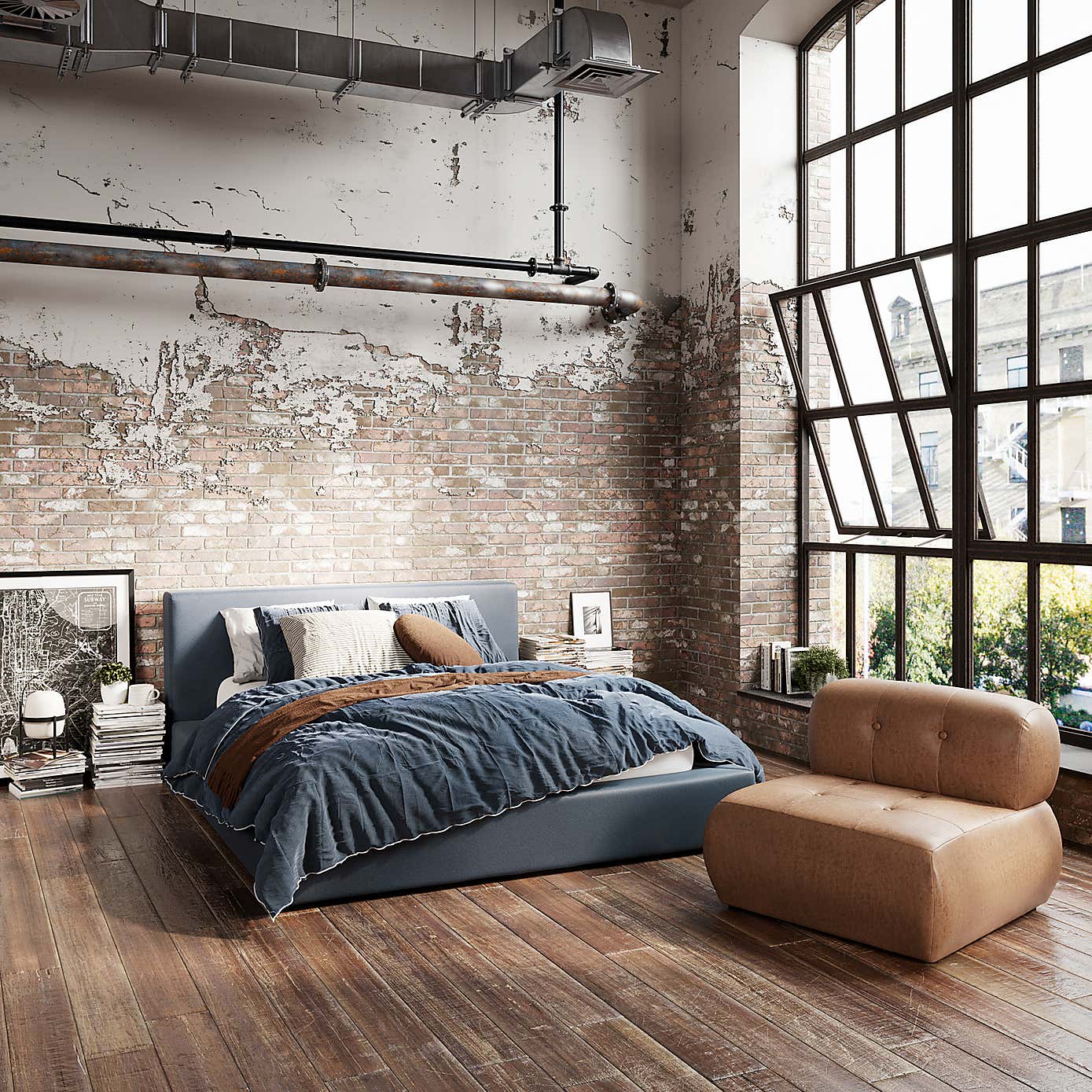 Reese Faux Leather Chair