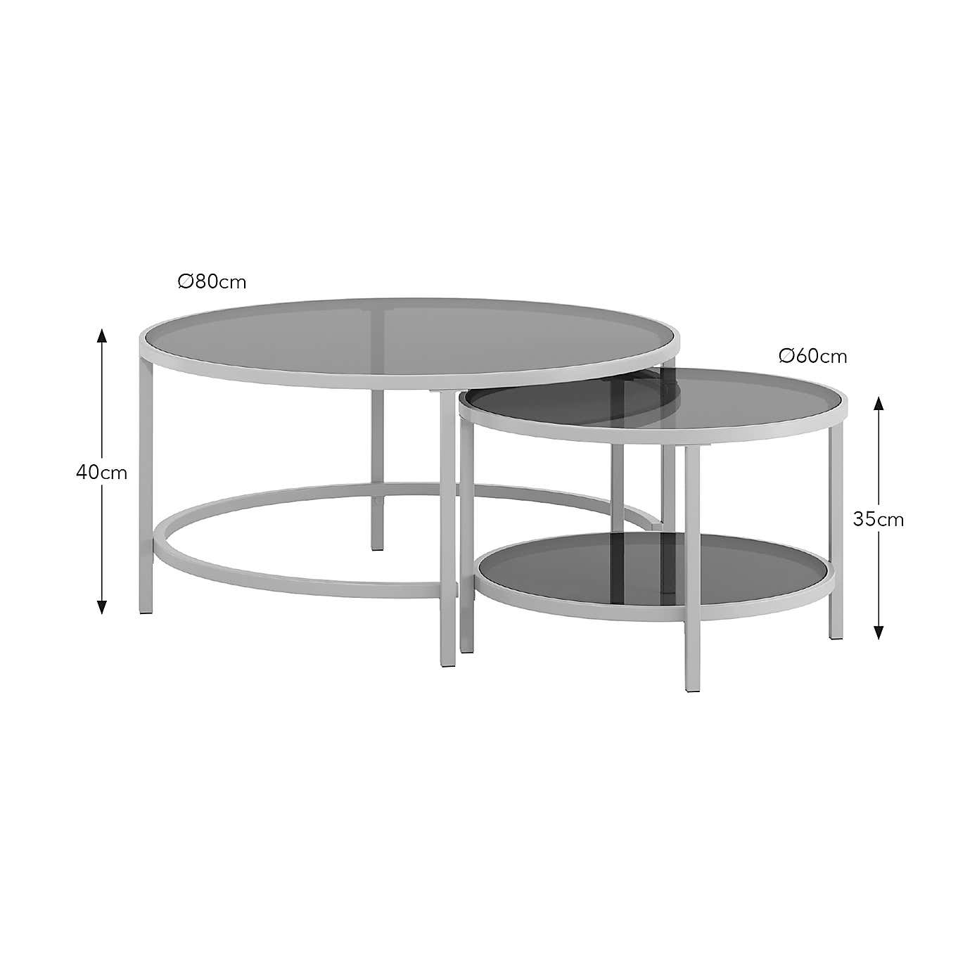 Sofia Coffee Nest of Tables