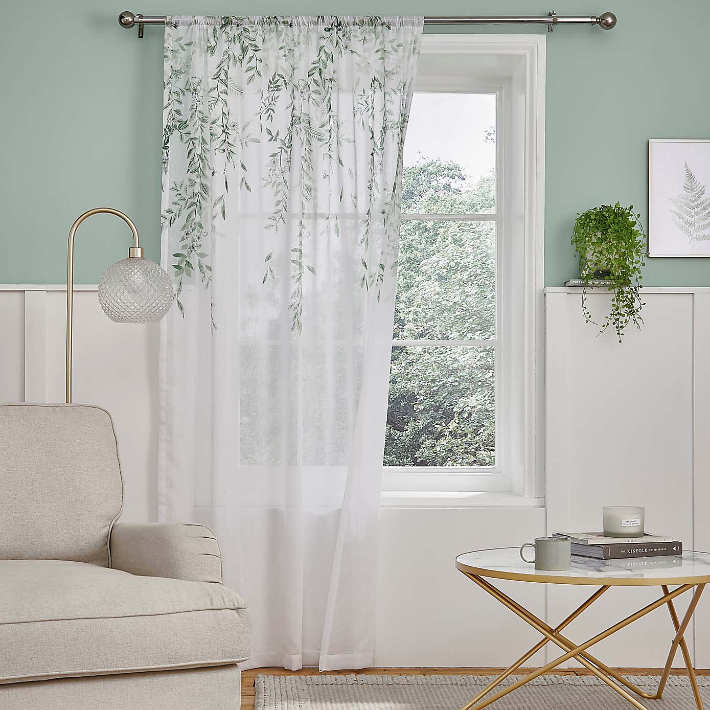 Willow Trail Slot Top Voile Panel