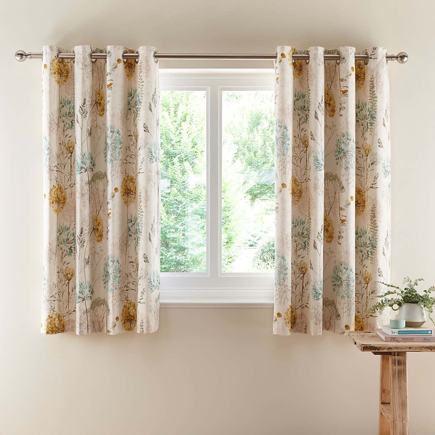 Country Meadow Eyelet Curtains
