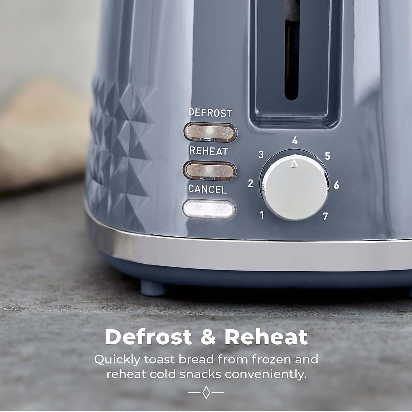 TOWER Solitaire 2 Slice Toaster