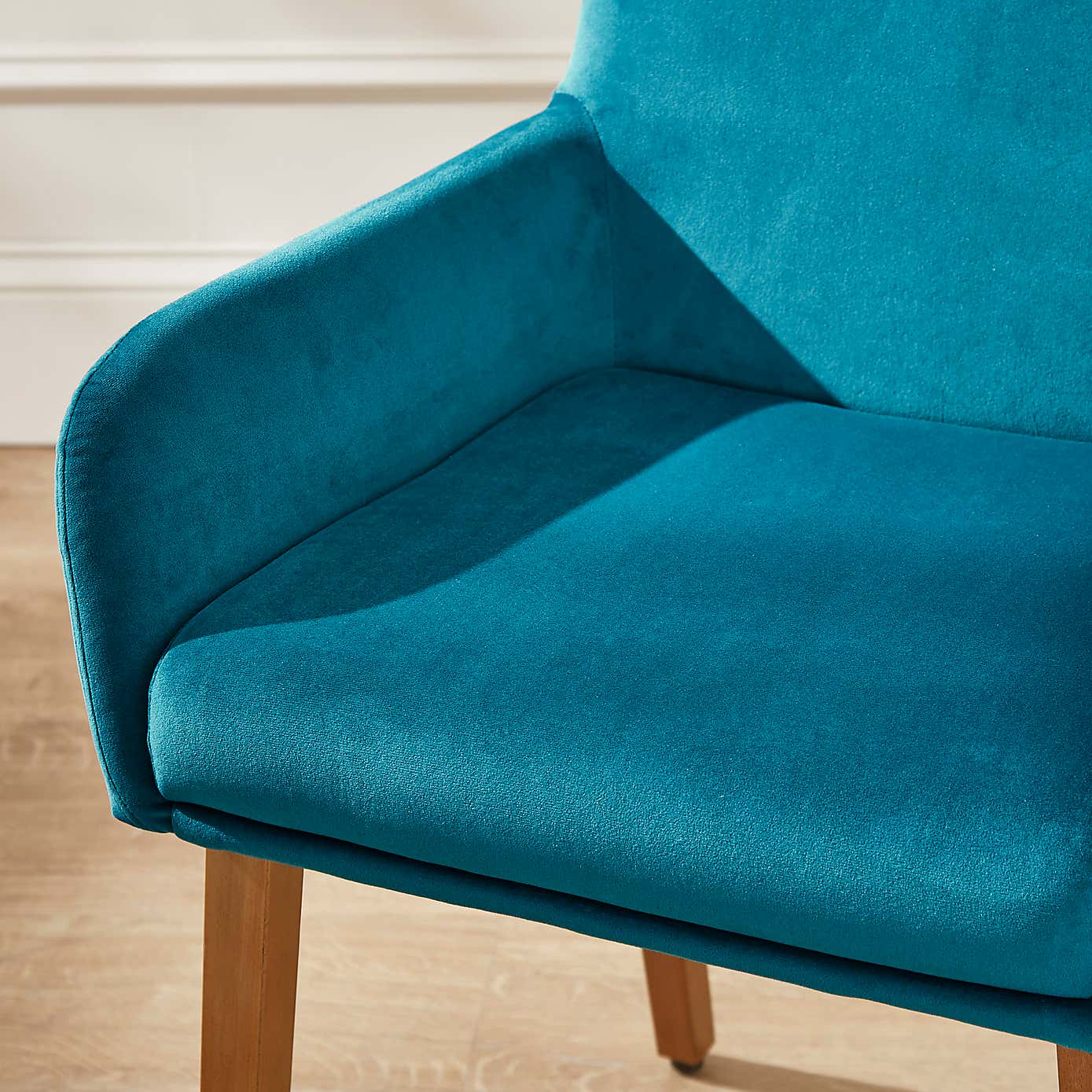 Agnes Carver Dining Chair, Velvet