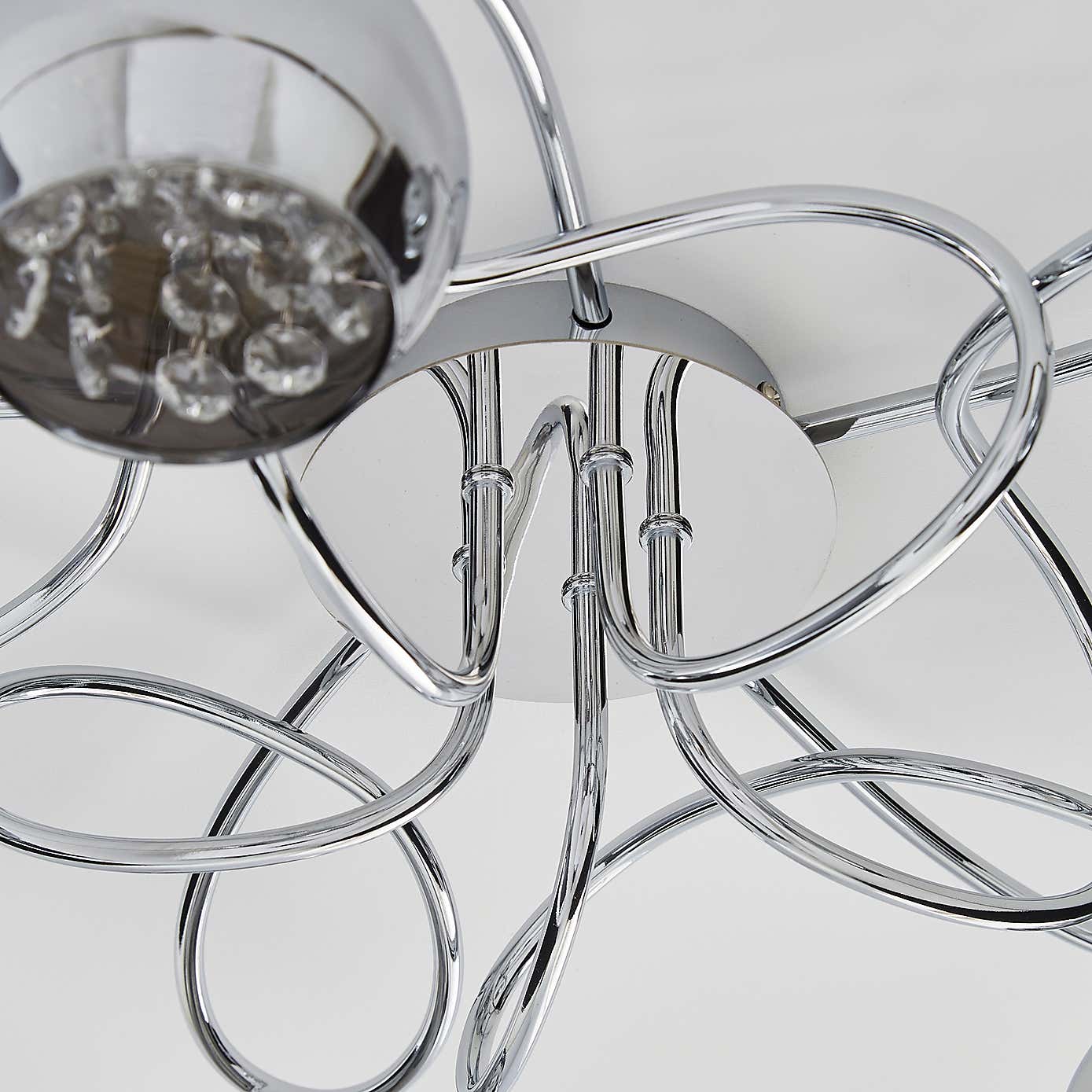 Seychelles 5 Light Flush Ceiling Fitting