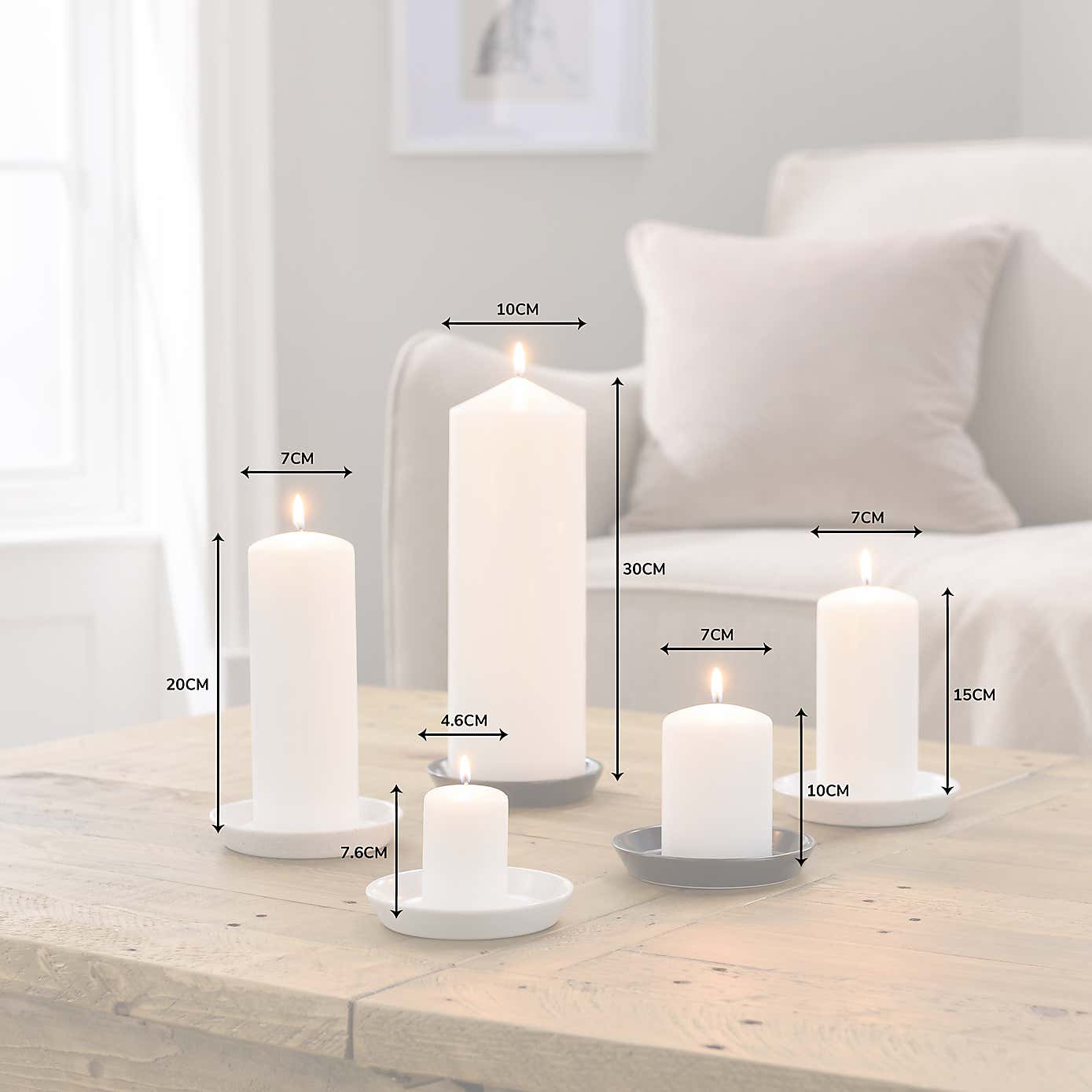Essentials Pillar Candle