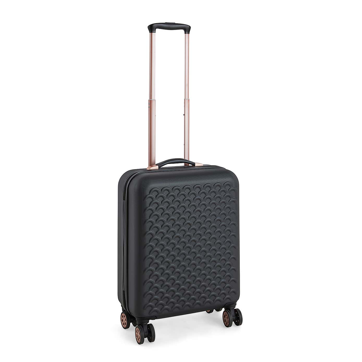 Scalloped Hard Shell Suitcase