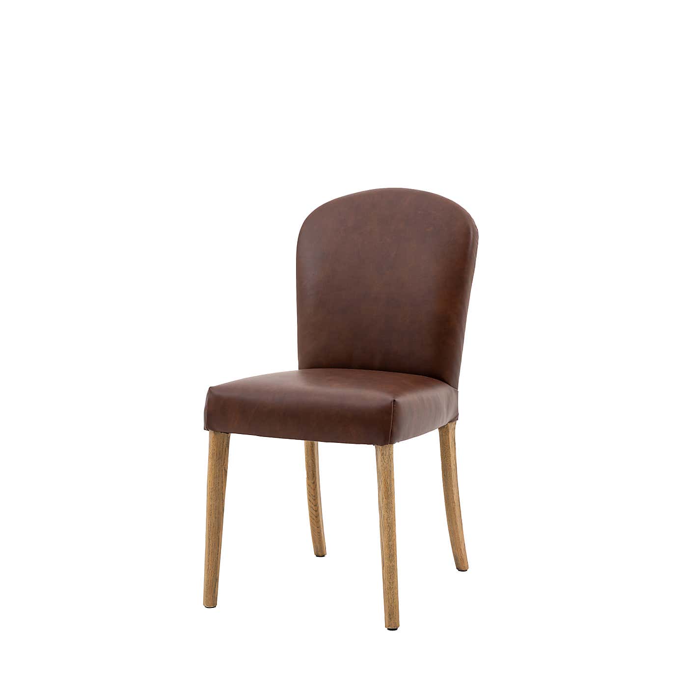Set of 2 Lodi Dining Chairs, Leather