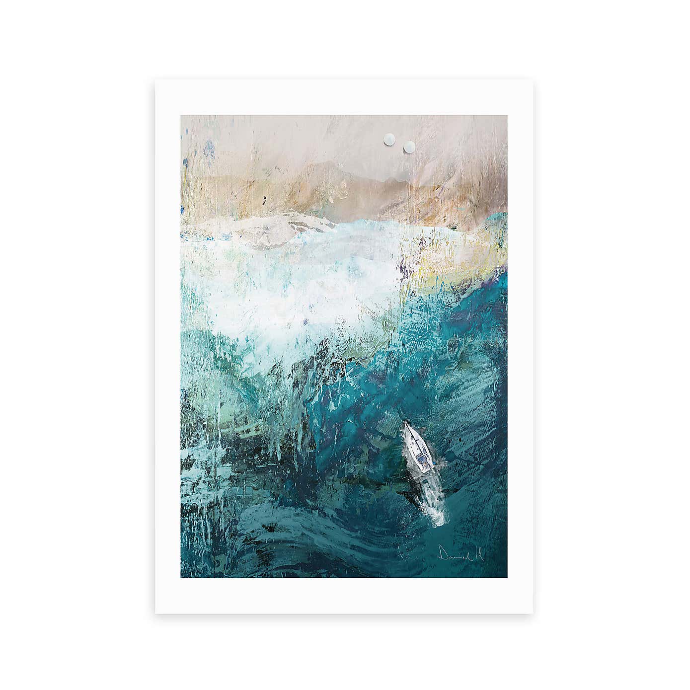 East End Prints Azure Walk Print