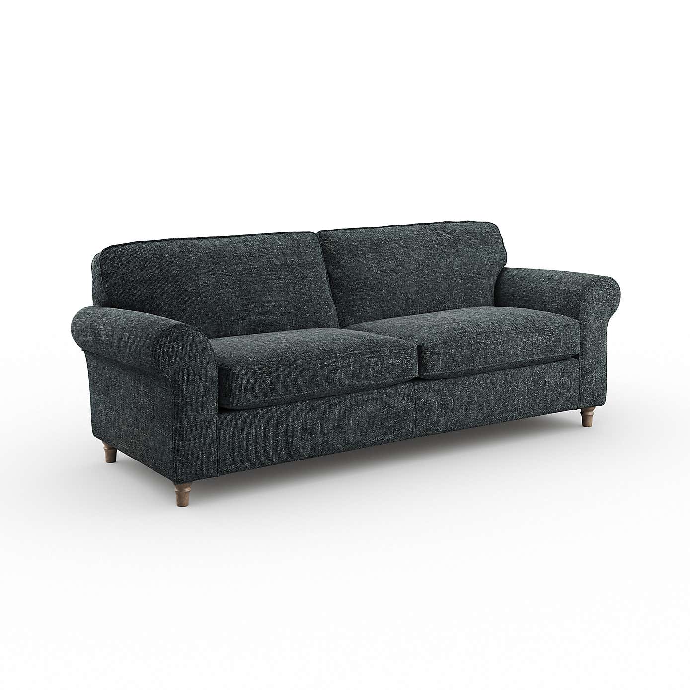 Flori 4 Seater Sofa, Chunky Chenille