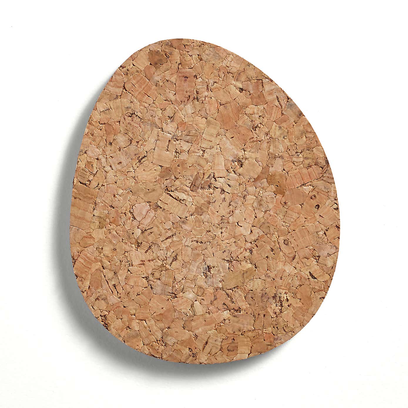 Set of 4 Pebble Shaped Cork Coasters