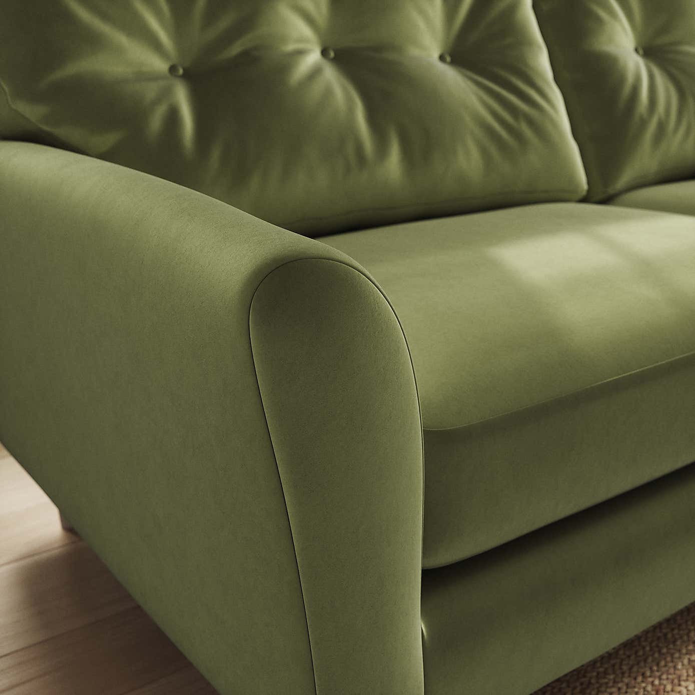 Sven Opulent Velvet 4 Seater Sofa