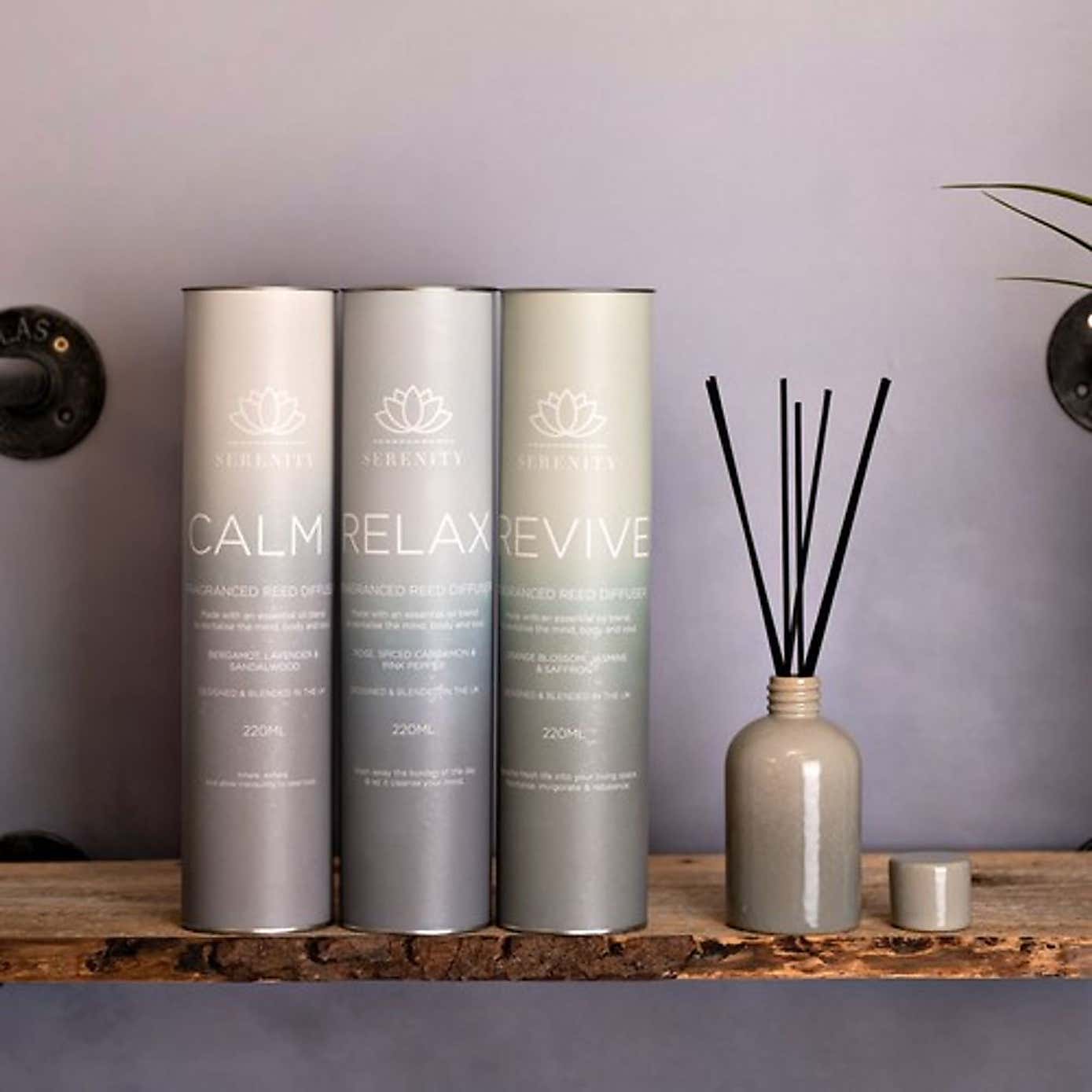 Serenity Ceramic Calm 220ml Reed Diffuser